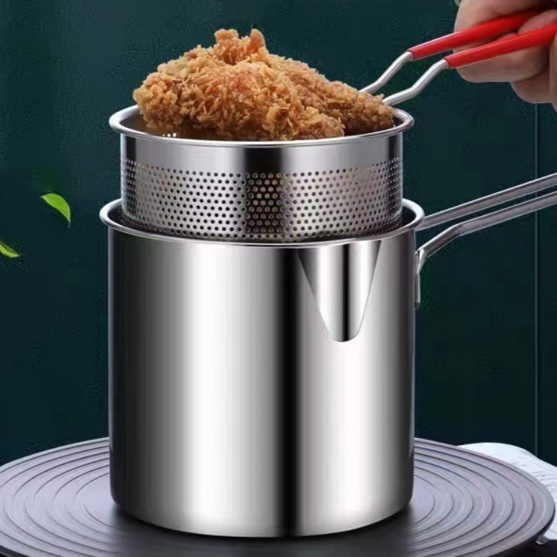 Home Cooking Help - Фритюрница из нержавеющей стали 304, с