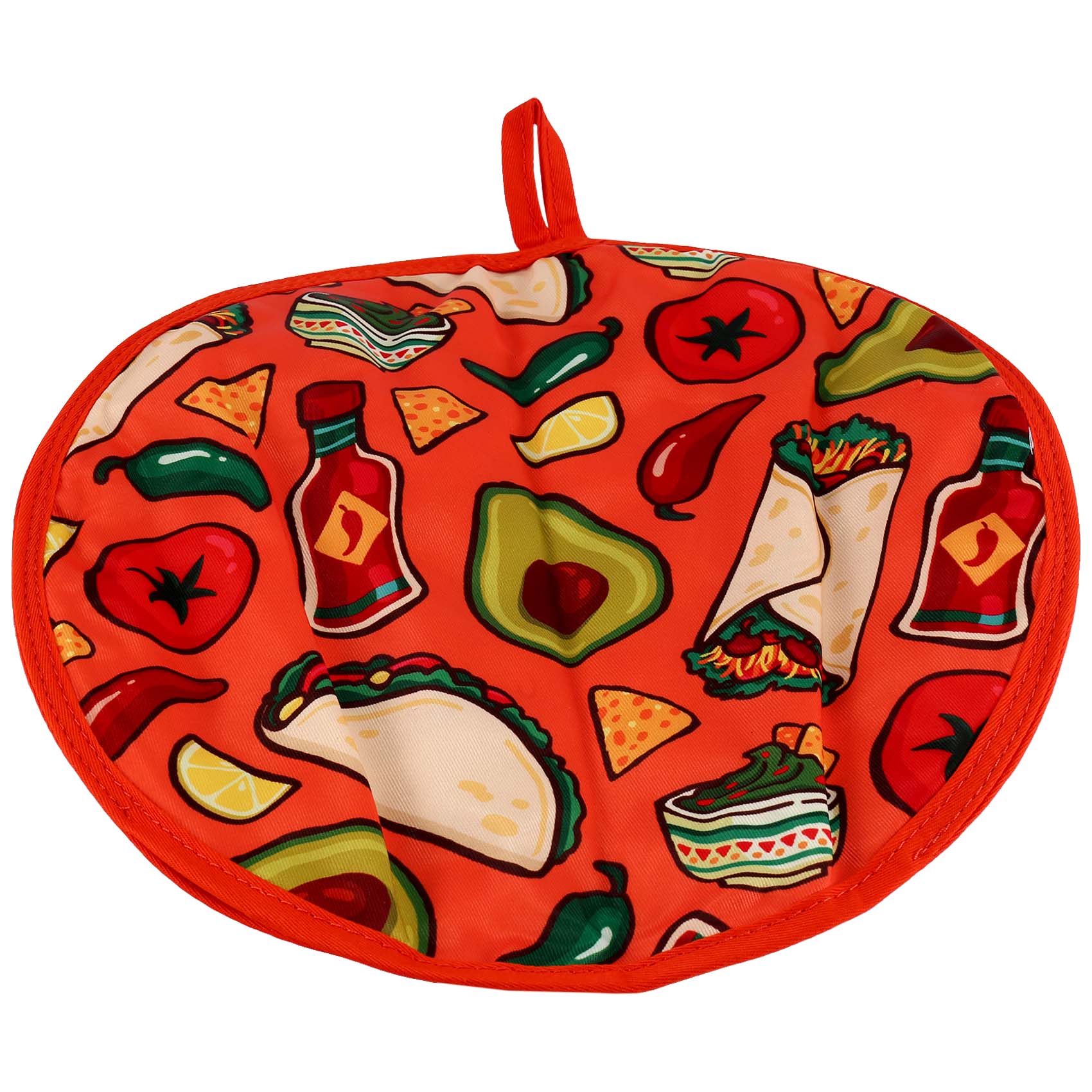 Tortilla Warmer Cloth - 12-дюймовый тканевый мешок для буррито, портативный