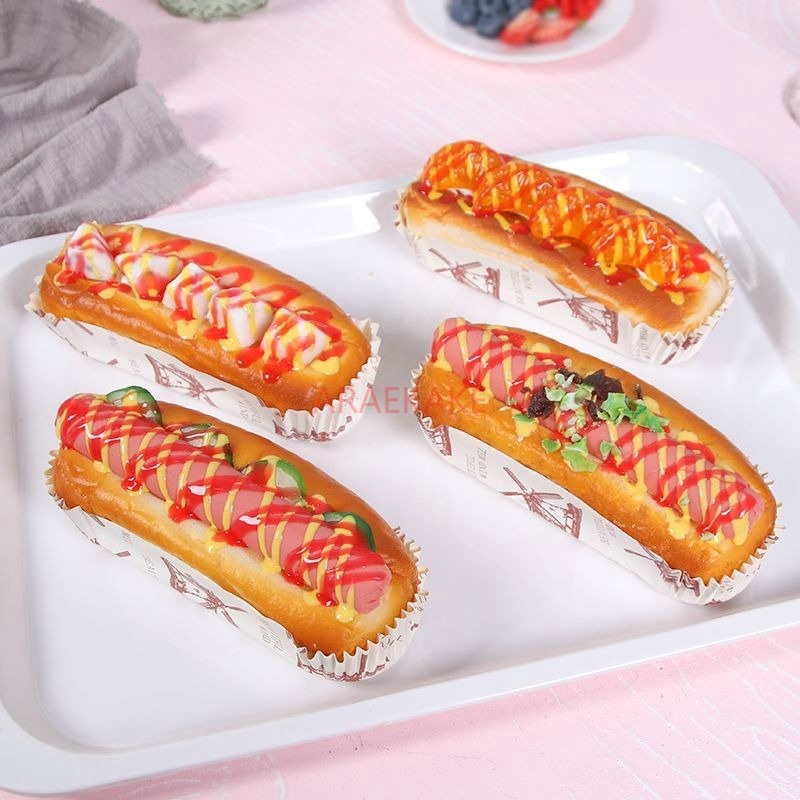 Home Cooking Dog Food - Искусственная имитация хот-дога (1 шт.), модель