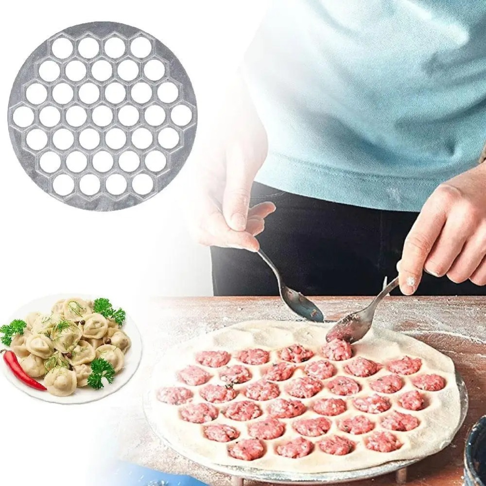 Home Cooking Help - Портативная алюминиевая форма для пельменей, 37-луночная