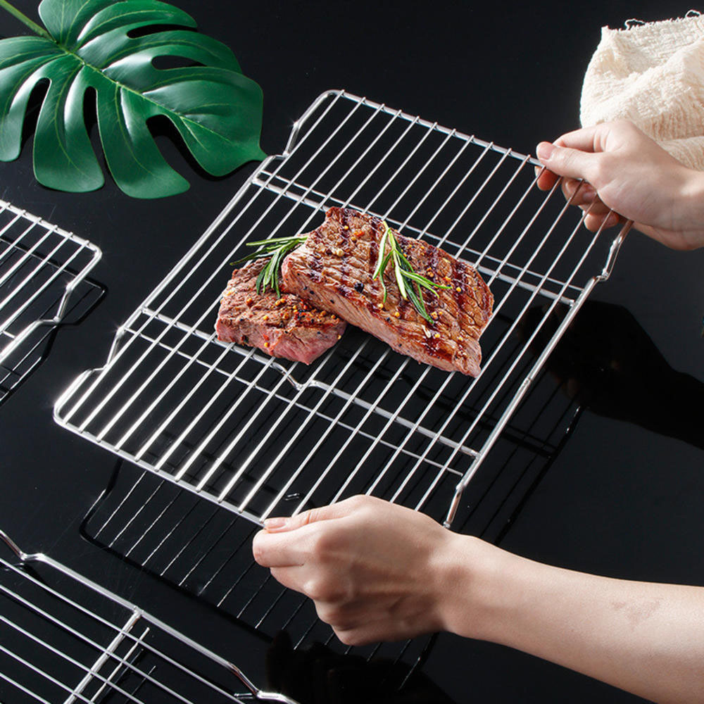 Home Cooking Help - Сетчатый коврик для барбекю из нержавеющей