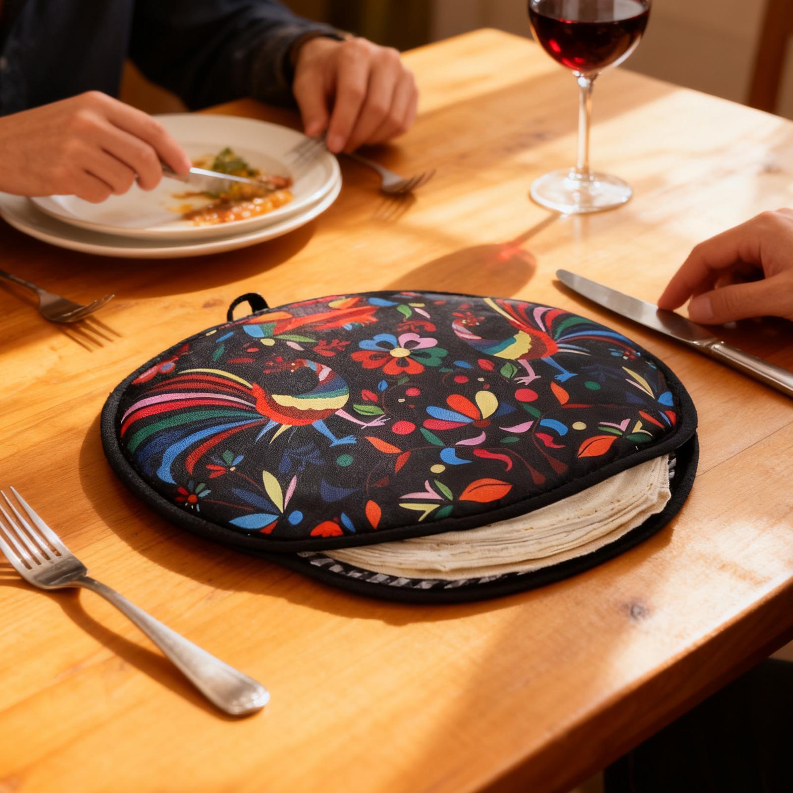Tortilla Warmer Cloth - Тканевая сумка 30 см, портативная грелка