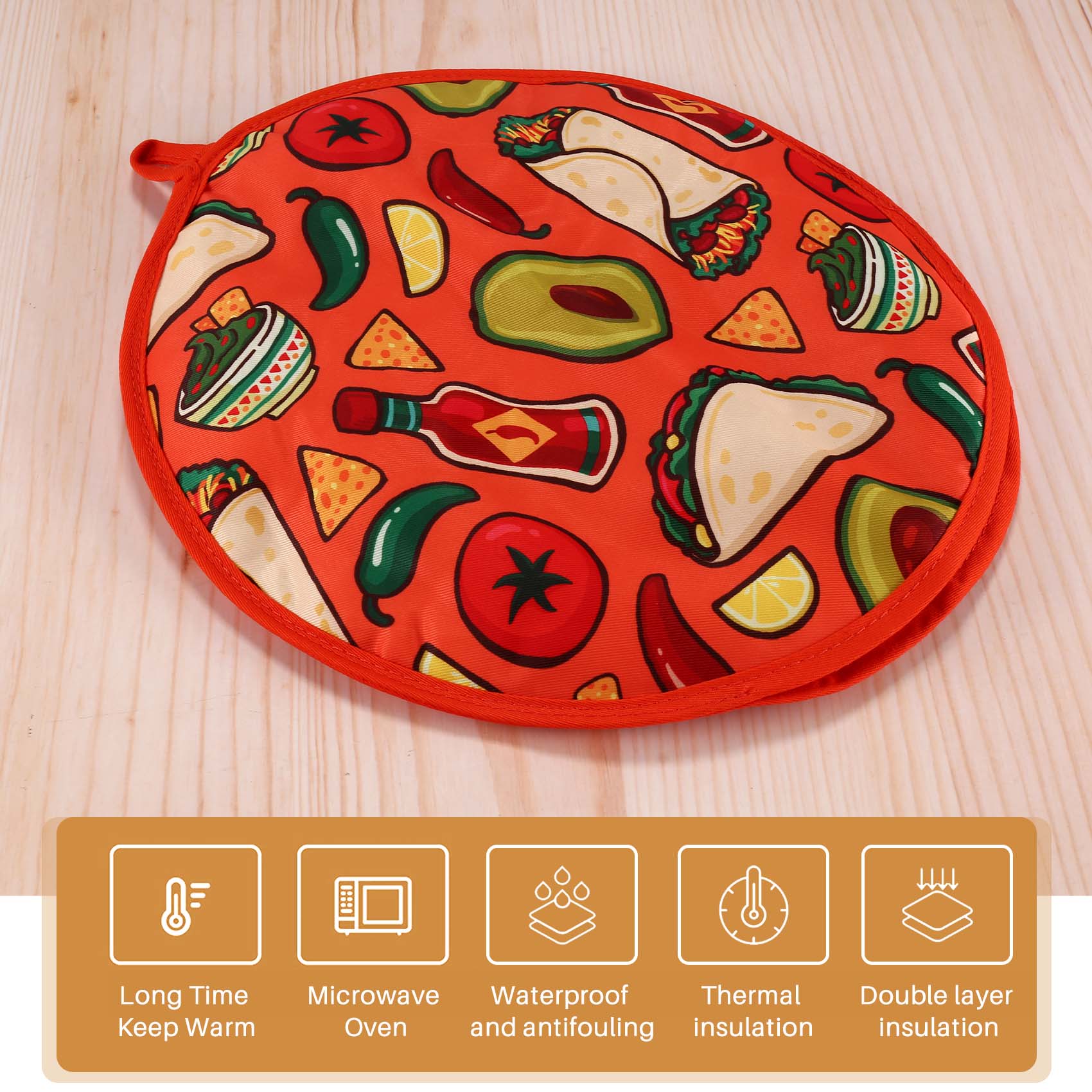 ABRE-12-дюймовая тканевая сумк – обзор и цена Tortilla Warmer Cloth