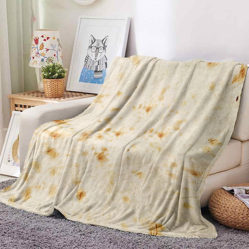 Фланелевое одеяло, забавное од – обзор и цена Tortilla Warmer Cloth