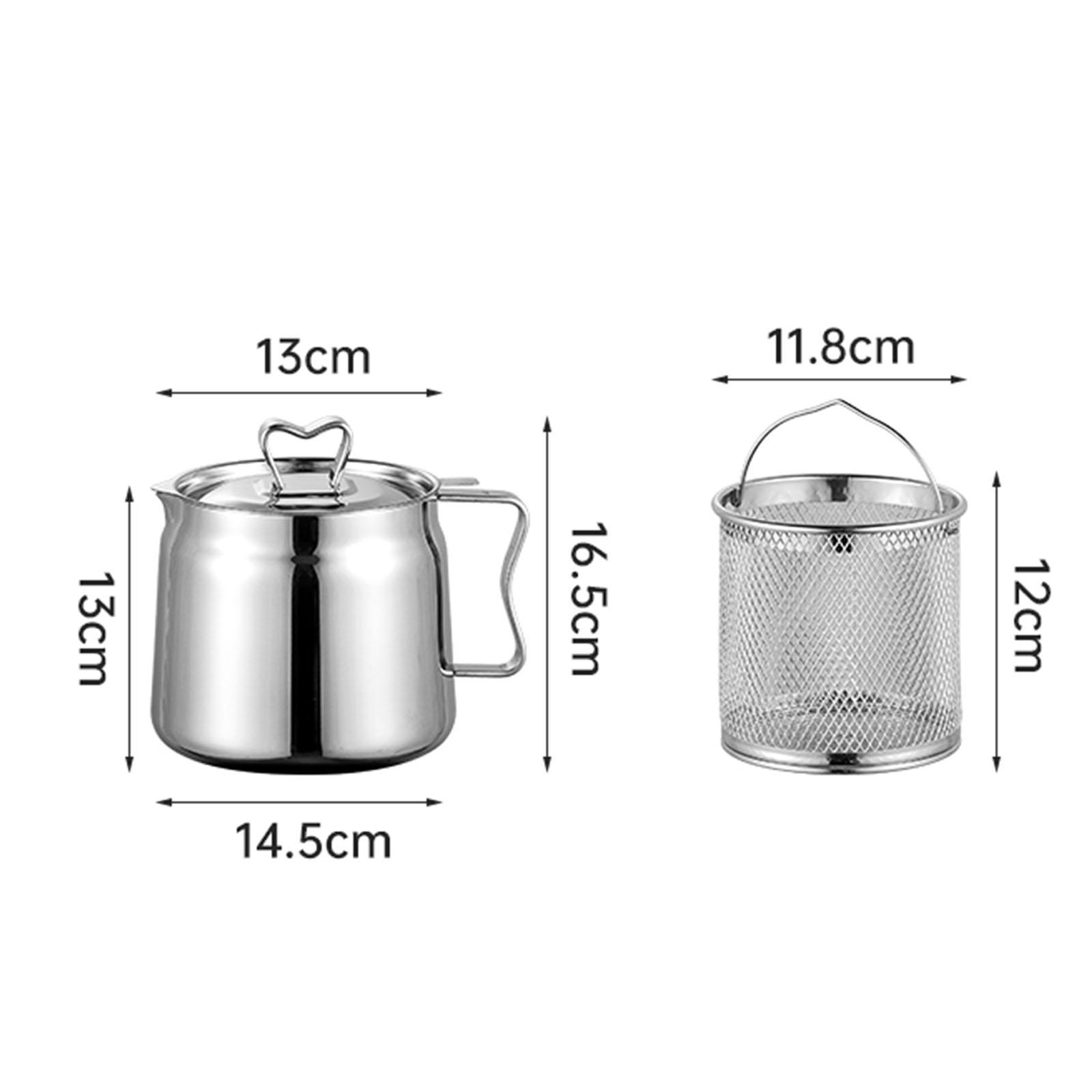 Набор для фритюра: кастрюли из – обзор и цена Home Cooking Oil Filter