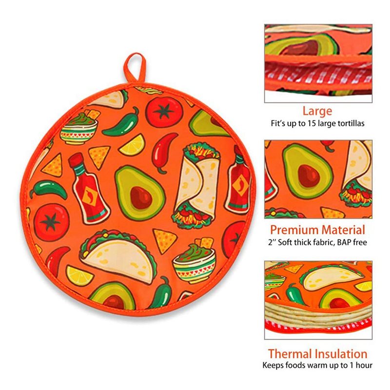 CQMF-4Pcs 12-дюймовые тканевые – обзор и цена Tortilla Warmer Cloth