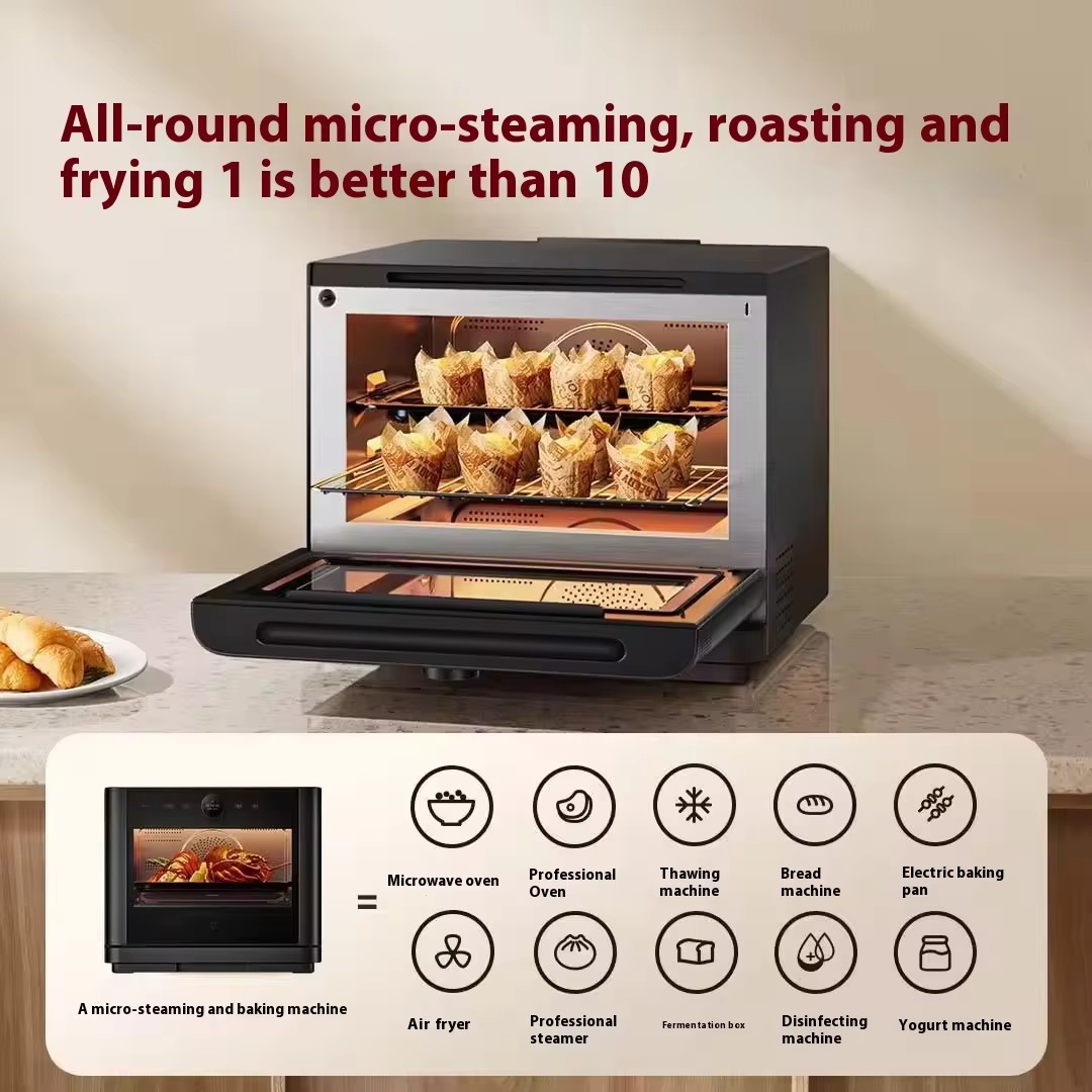 Умная микроволновая печь-паров – обзор и цена Home Cooking In